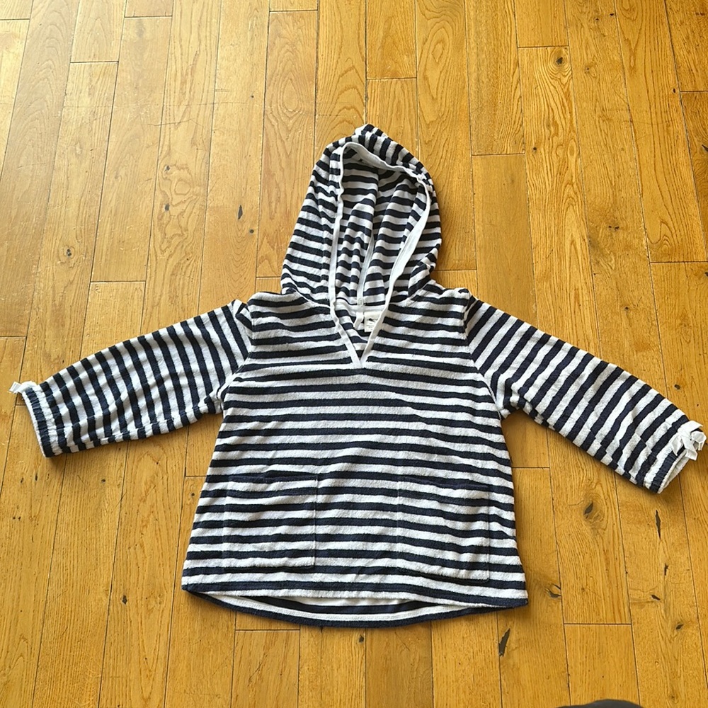 CREWCUTS girls Terry cropped hoodie. Size 12